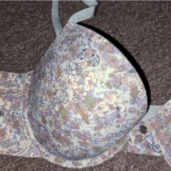 Lucky Brand Women's Blue Floral Bra 36C - Picture 2 of 6